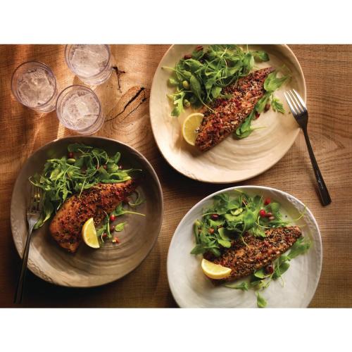 Steelite Scape Mushroom Plate 28cm Dia (11") White (Box 6) (Direct)