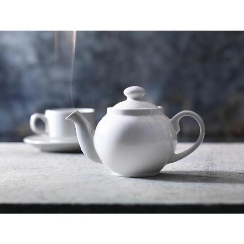 Steelite Simplicity Teapot - 42.5cl 15oz (Box 6) (B2B)