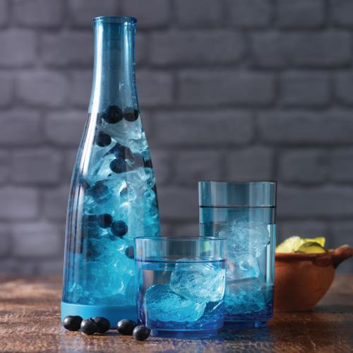 Drinique Elite Blue Rocks Tumbler - 290ml 10oz (Box 24) (Direct)