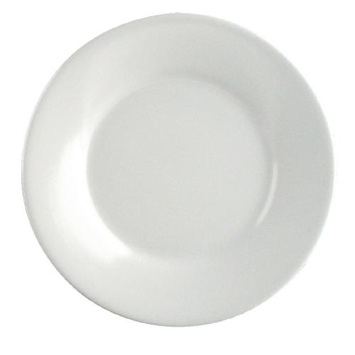 Olympia Kristallon Melamine Wide Rimmed Plate - 180mm 7" (Box 12)