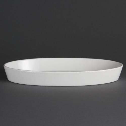 Olympia Whiteware Oval Sole Dish - 42x330x180mm (Box 6)