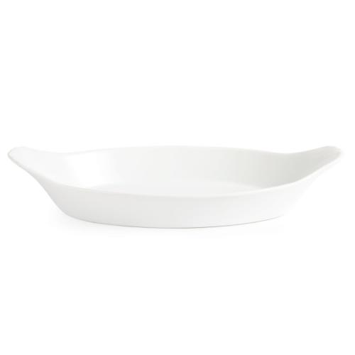 Olympia Whiteware Oval Eared Dish - 970ml 32.7fl oz (Box 6)