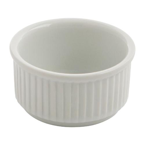 Olympia Whiteware Stacking Ramekin - 85mm (Box 12)