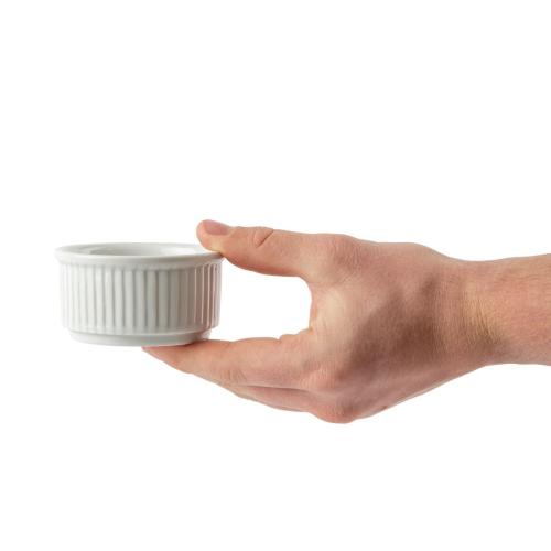 Olympia Whiteware Stacking Ramekin - 85mm (Box 12)