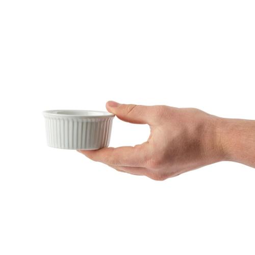 Olympia Whiteware Ramekin - 85mm (Box 12)