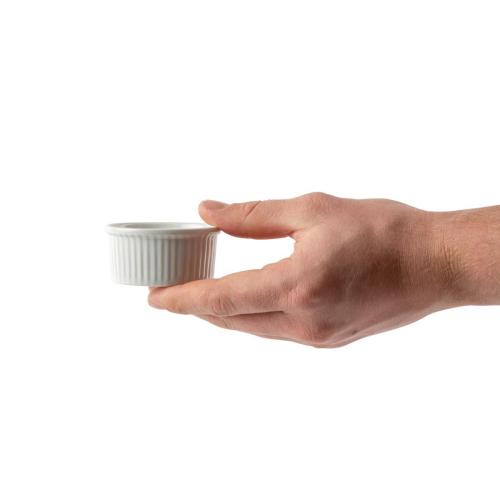 Olympia Whiteware Ramekin - 70mm (Box 12)