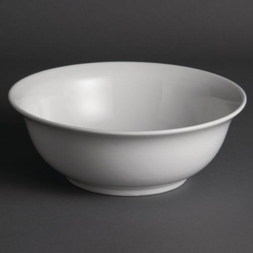 Olympia Whiteware Salad Bowl - 235mm (Box 6)