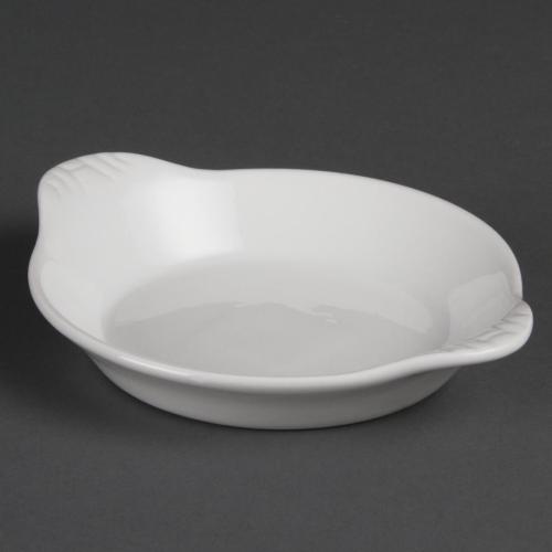 Olympia Whiteware Round Eared Dish - 26x170x140mm (Box 6)