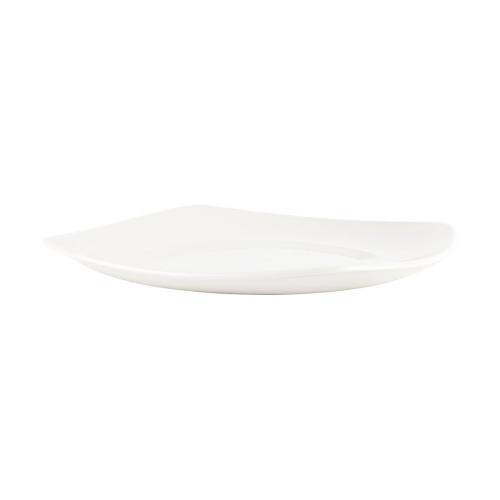 White Square Plate - 252mm 10" (Box 12)