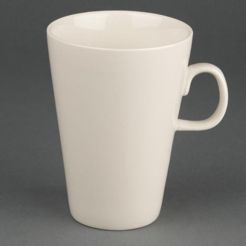 Olympia Latte Mug Ivory - 400ml 14oz (Box 12)