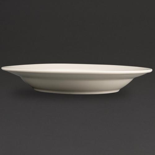 Olympia Deep Plate Ivory - 273mm 10 3/4" (Box 6)