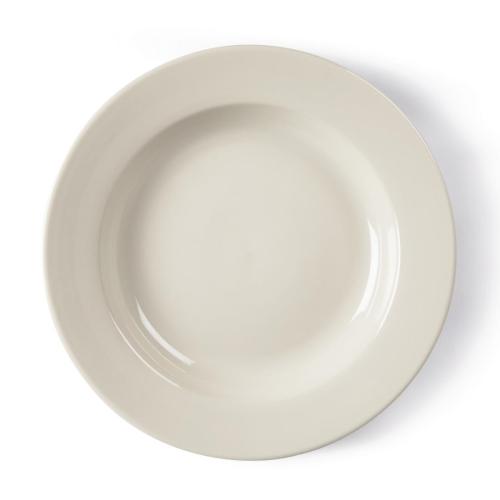 Olympia Deep Plate Ivory - 273mm 10 3/4" (Box 6)