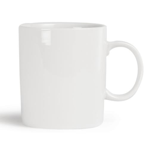 Olympia Whiteware Large Mug White - 480ml 16 1/5fl oz (Box 12)