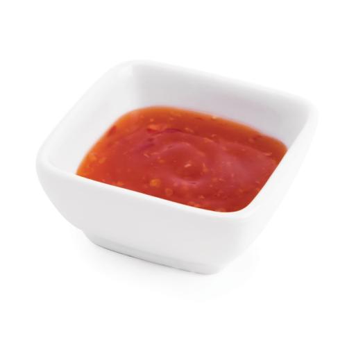 Olympia Whiteware Miniature Rounded Square White - 60x60mm (Box 12)