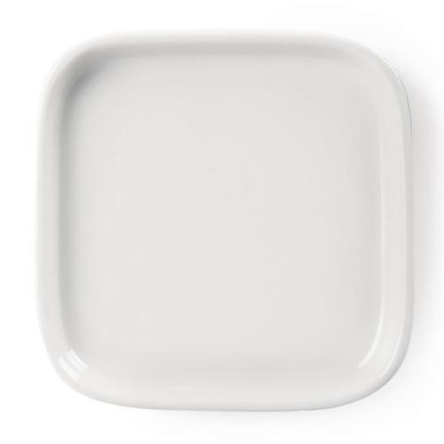 Olympia Whiteware Miniature Flat White - 93x93mm (Box 12)