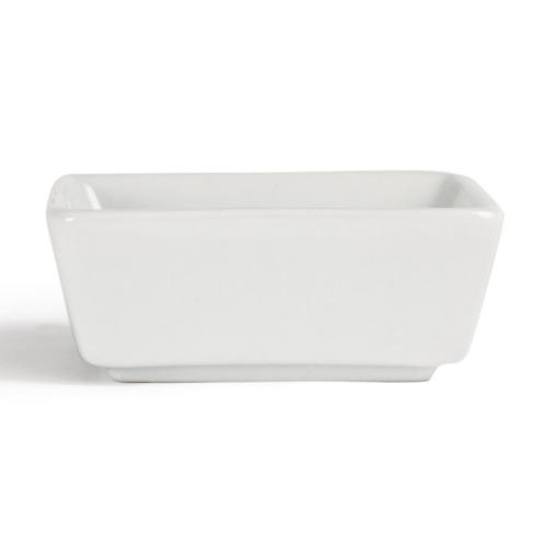 Olympia Whiteware Mini Square Dish - 80x80x35mm (Box 12)