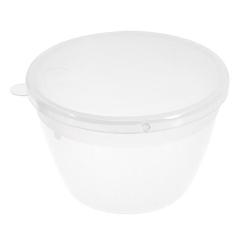 Pudding Basin Polyprop inc Lid - 1/2pint 102mm dia (Pack 12)
