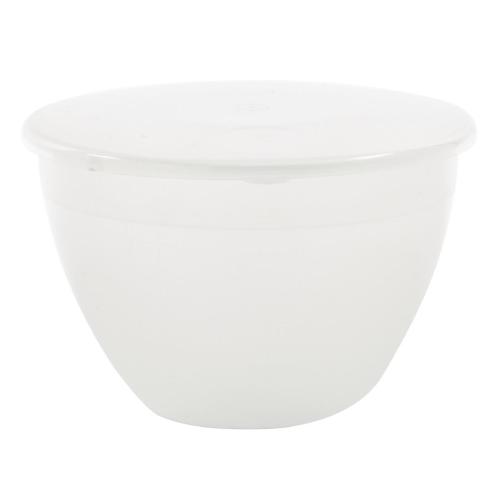 Pudding Basin Polyprop inc Lid - 1/2pint 102mm dia (Pack 12)