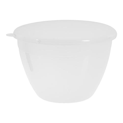 Pudding Basin Polyprop inc Lid - 1pint 121mm dia (Pack 12)