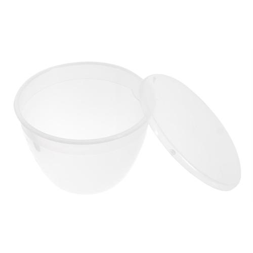 Pudding Basin Polyprop inc Lid - 1pint 121mm dia (Pack 12)