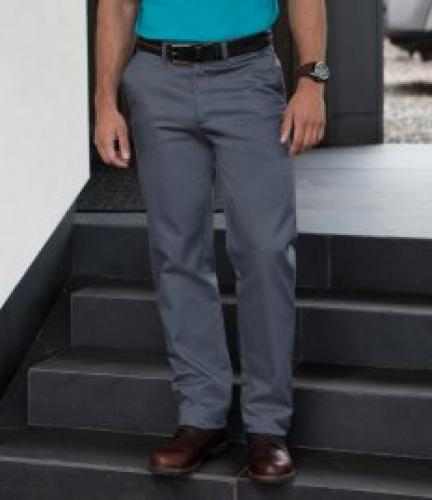 Henbury 65/35 Flat Fronted Chino Trousers