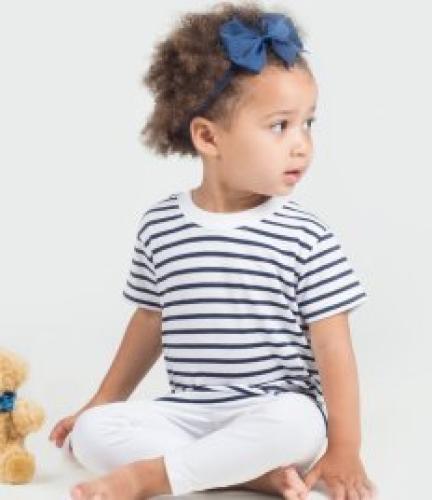 Larkwood Baby/Toddler Striped Crew Neck T-Shirt
