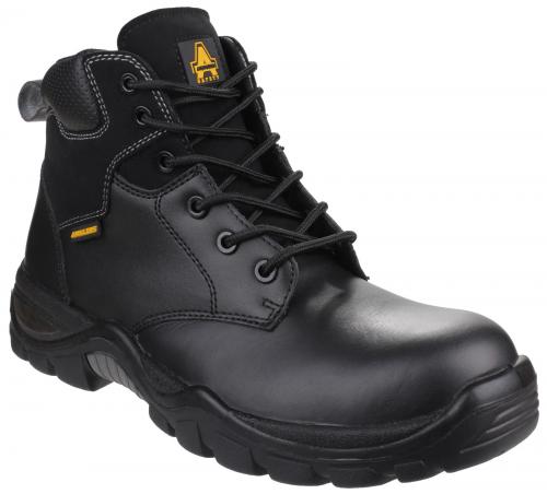 AS302C Preseli Non-Metal Lace up Safety Boot - Size 12 - Black