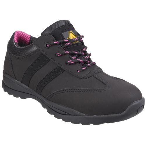 FS706 Sophie Lace Up Safety Trainer - Black - Size 2