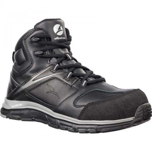 Vigor Impulse Mid Safety Boot - Black - Size 12