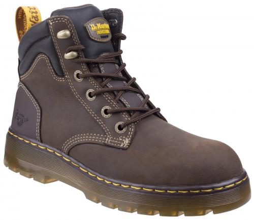 Brace Hiking Style Safety Boot - Dark Brown Republic - Size 13