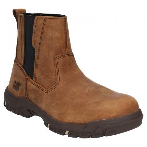 Abbey Slip On Safety Boot - Butterscotch - Size 8